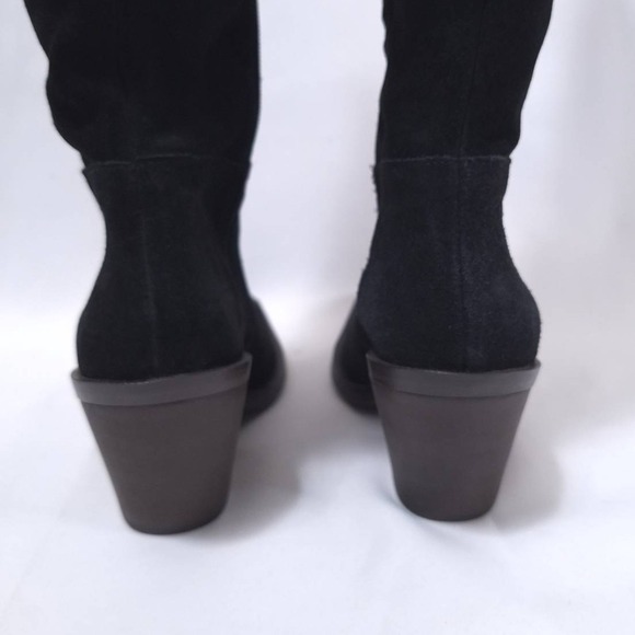 Vince Camuto Alimber Black Suede Leather Slouchy‎ Knee High Boots Women Size 8.5 - Picture 13 of 13